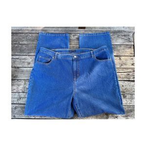 Wardrobe Essentials Curvy Denim Jeans Northern Reflections Stretch Straight Sz18